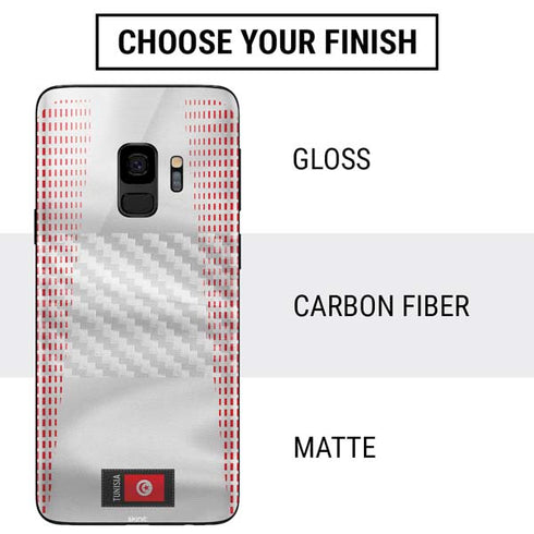 Tunisia Soccer Flag Galaxy S9 Skin